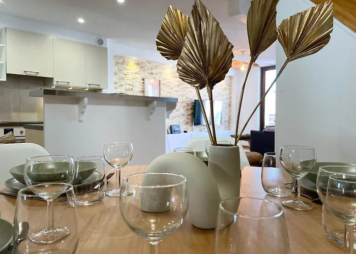 Le Carnot - Mycosyapart, Duplex Cœur De Et Lac, Climatisé Appartement